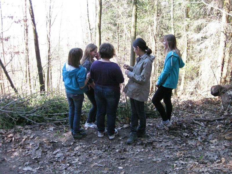 girls day 2013 029.jpg - Girls‘ Day 2013 im Forstrevier Handschuhsheim beim Landschafts- und Forstamt der Stadt Heidelberg. (Foto: Stadt Heidelberg)